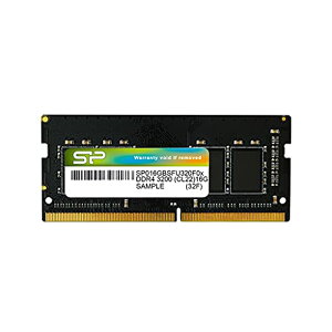 VRp[ m[gPCp DDR4-3200(PC4-25600) 16GB×1 260Pin 1.2V CL22 SP016GBSFU320F02