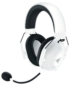 Razer Q[~OwbhZbg CX BlackShark V2 Pro White Edition  wbhZbg 3.5mmAiO THX 7.1ch `^R[g50mmhCo[ O\ȒPw}CN mCYLZO