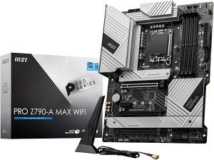 MSI PRO Z790-A MAX WIFI 14/13/12Intel LGA1700 CorevZbTΉ DDR5 Z790`bvZbg ATX }U[{[h MB6305