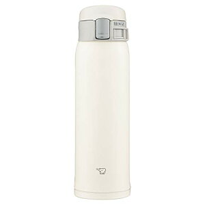 象印 水筒 直飲み 【ワンタッチオープン】 ステンレスマグ 480ml ペールホワイト SM-SF48-WM