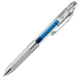 ぺんてる ゲルインキボールペン エナージェルインフリー 0.4mm ブルー5本 XBLN74TL-C