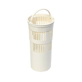 【抗菌】 Belca 日本製 排水口 ゴミ受け 流し用ゴミカゴ 80タイプ 直径8cm用 直径8×高さ16.4cm ホワイト SP-106W
