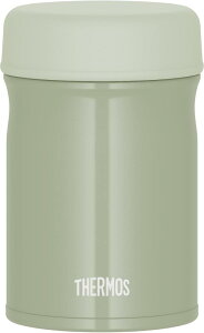 【食洗機対応モデル】 サーモス 真空断熱スープジャー 300ml カーキ 全パーツ食洗機OK 保温保冷 お手入れ簡単 口当たりがやさしい丸口設計 JEB-300 KKI