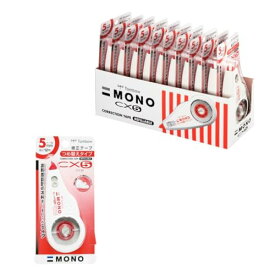 トンボ鉛筆 修正テープ MONO モノCX 5mm 10個 CT-CX5-10P