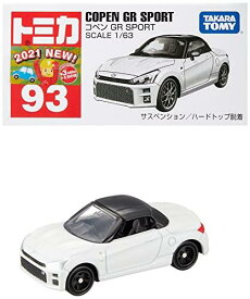 タカラトミー 『 トミカ No.93 コペン GR SPORT (箱) 』 ミニカー 車 おもちゃ 3歳以上 箱入り 玩具安全基準合格 STマーク認証 TOMICA TAKARA TOMY