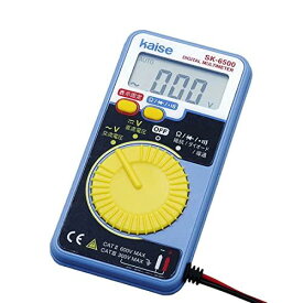 エルパ(ELPA) デジタルマルチテスター 電圧 電気 工具 LEDチェック SK-6500