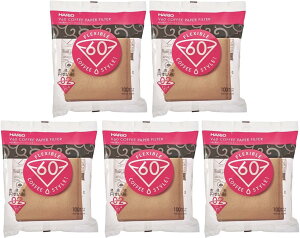 HARIO(�n���I) V60�p �y�[�p�[�t�B���^�[ 02M 1~4�t�p 500������ �݂��炵 VCF-02-100M