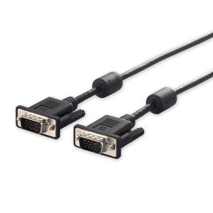 obt@[ iBUFFALO fBXvCP[u ɍ VGA D-Sub15:D-Sub15 RAt  3.0m BSDCV30BK