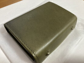 在庫あり 翌日配送 新品 エムピウ m+ コットン 折り財布 二つ折り コンパクト MF2p25 grigio