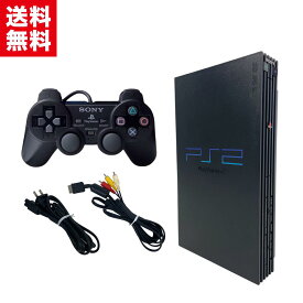 【中古】 SONY PlayStation 2 PS2 本体 【すぐ遊べるセット】 ソニー プレイステーション2 (SCPH-10000～39000)