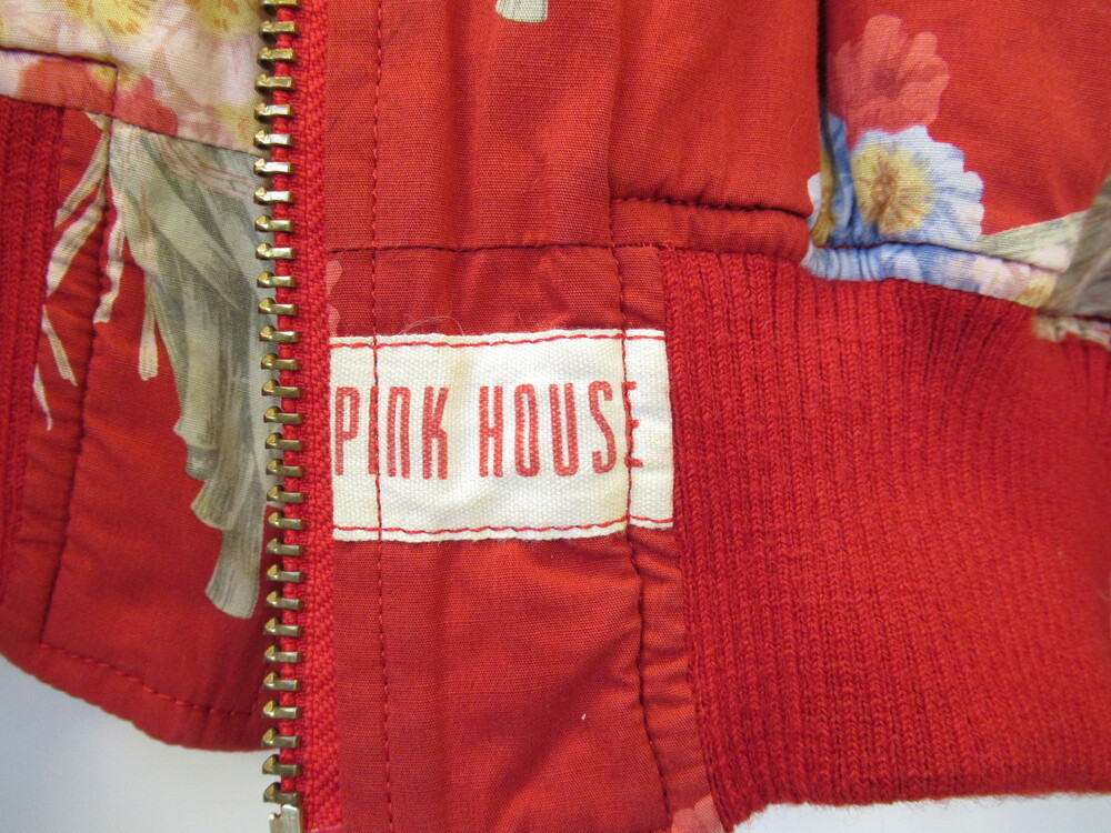 SALE／101%OFF】 PINK HOUSE ピンクハウス ブルゾン パッチワーク 綿
