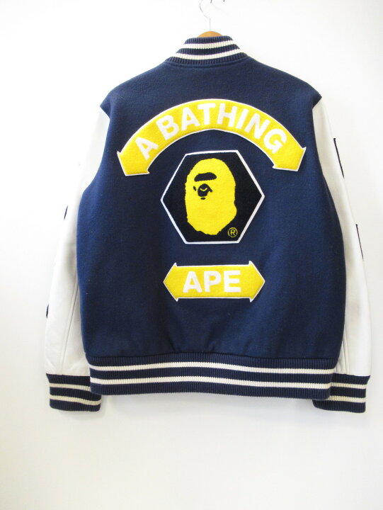 A BATHING APE 青山限定07AWワッペンスタジャン