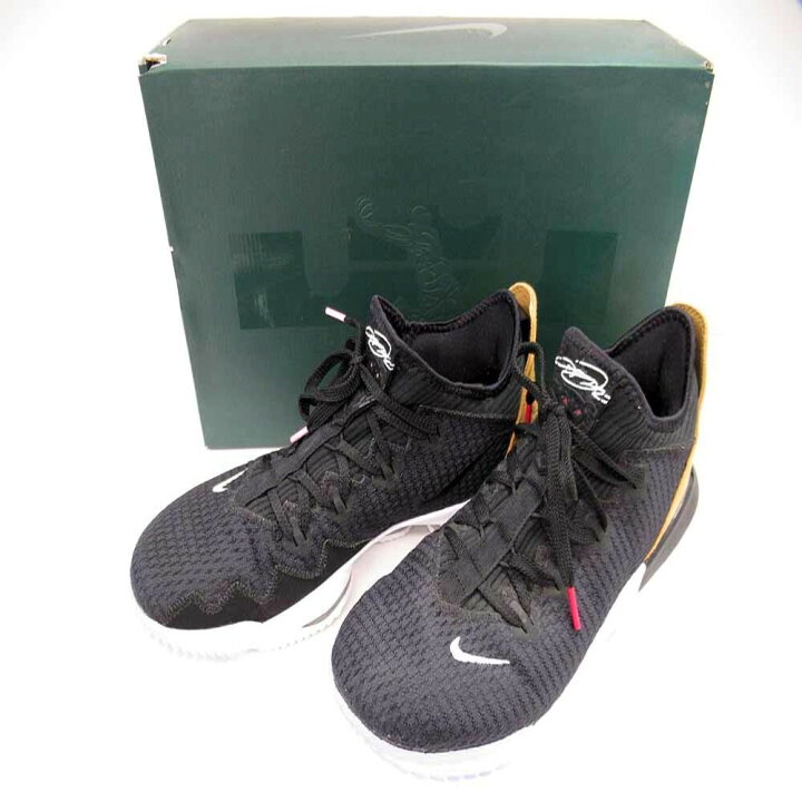 楽天市場】【中古】NIKE LEBRON X LOW ナイキ レブロン 16 ロー BLACK  
