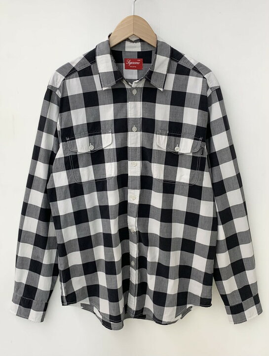 楽天市場】【中古】シュプリーム SUPREME ブロック チェック シャツ 