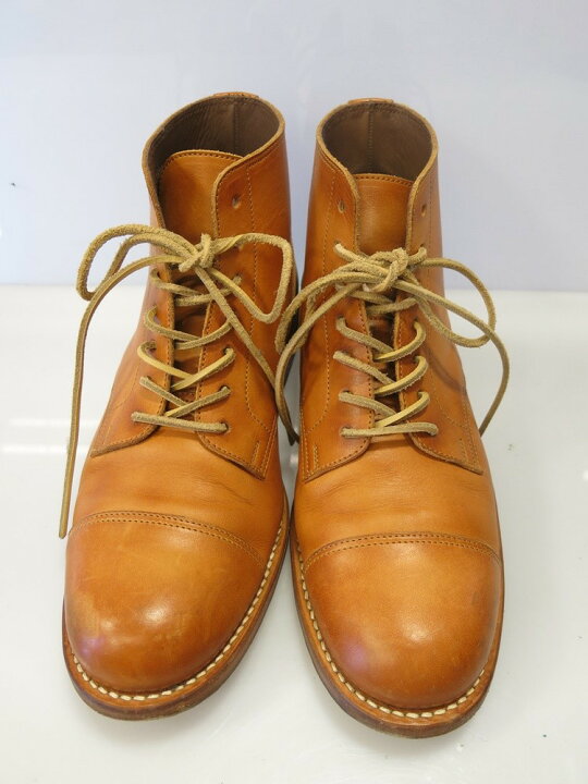 楽天市場】【中古】モト MOTO LEATHER & SILVER STRAIGHT TIP LACE UP 