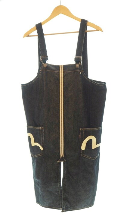 楽天市場】【中古】エヴィス EVISU エビス EVISU DENIM APRON デニム  