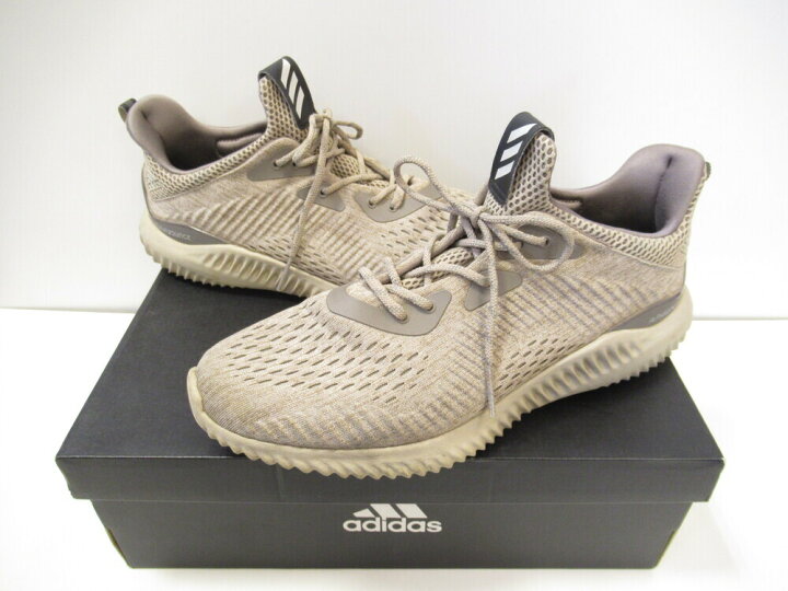 楽天市場 中古 Adidas アディダス Alpha Bounce Em アルファ バウンス スニーカー シューズ グレー 28cm メンズ 9041 Sh 358 ドンドンサガール