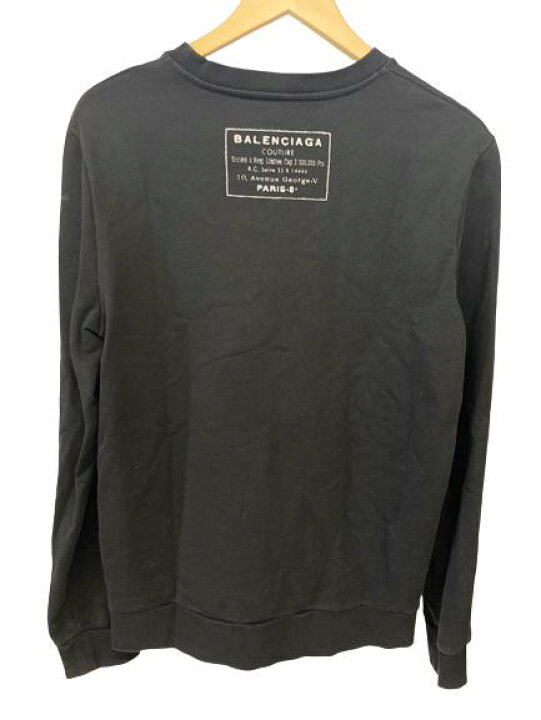 楽天市場】【中古】バレンシアガ BALENCIAGA 15SS トレーナー ブラック 