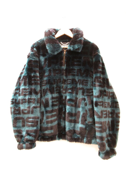 楽天市場】【中古】Supreme シュプリーム Faux Fur Repeater Bomber 