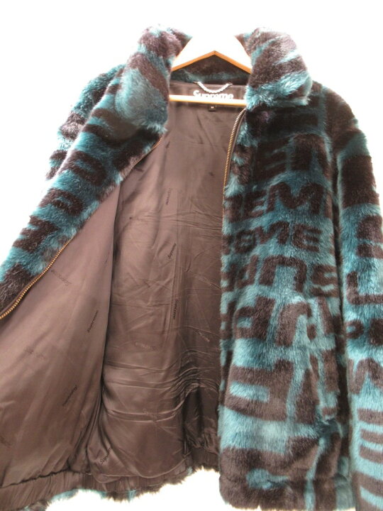 楽天市場】【中古】Supreme シュプリーム Faux Fur Repeater Bomber 