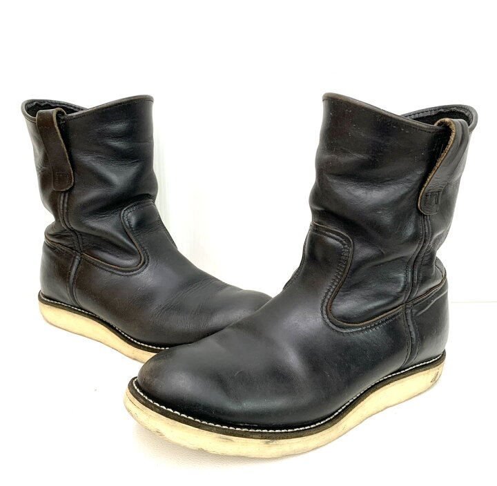 楽天市場】【中古】レッドウィング RED WING ペコスブーツ 茶芯 97年製 