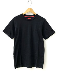 【中古】シュプリーム SUPREME スモール ボックス ロゴ Small Box Tee クルーネック Tシャツ ワンポイント ブラック Sサイズ 201MT-1248