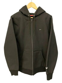【中古】シュプリーム SUPREME WINDSTOPPER Zip Up Hooded Sweatshirt 18FW ロゴ フード ジップ ジャケット ブラック系 黒 パーカ ワンポイント ブラック Lサイズ 101MT-1204