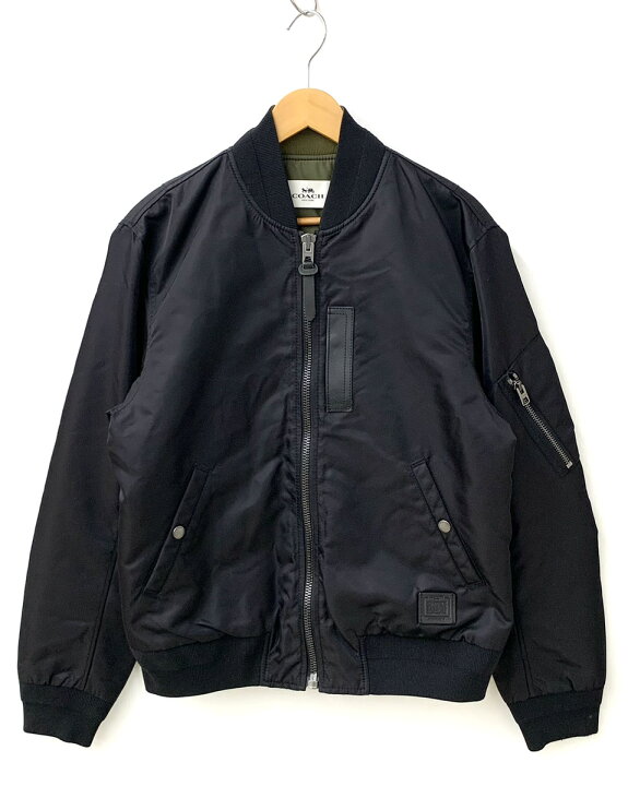 楽天市場】【中古】コーチ COACH MA-1 ジップアップ ブルゾン F26795  