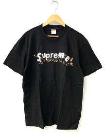 【中古】シュプリーム SUPREME Apes Tee クルーネック 猿 モンキー Tシャツ ロゴ ブラック Mサイズ 201MT-911