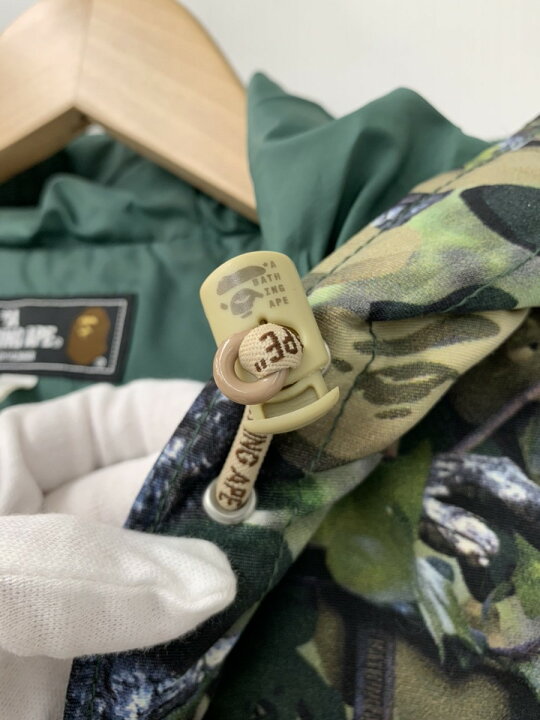 楽天市場】【中古】アベイシングエイプ A BATHING APE カモ柄 ダウン 