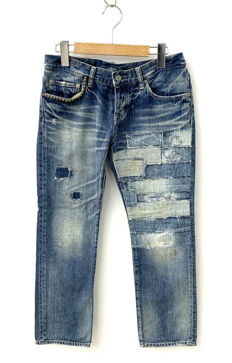 HYSTERIC GLAMOUR ダメージデニム ジーンズ S - スキニーデニム