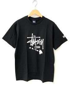 【中古】ステューシー STUSSY 90s 90年代 紺タグ HI99 USA製 Tシャツ ロゴ ブラック Mサイズ 201MT-1110