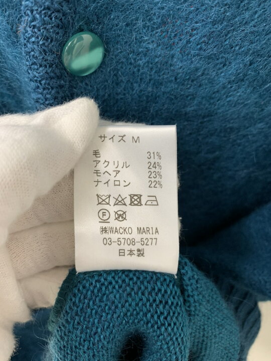 楽天市場】【中古】ワコマリア WACKO MARIA モヘヤ ウール混 カーデ 