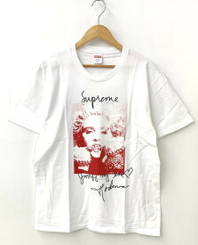 【中古】シュプリーム SUPREME 18AW Madonna Tee マドンナ Tシャツ プリント ホワイト Mサイズ 201MT-707
