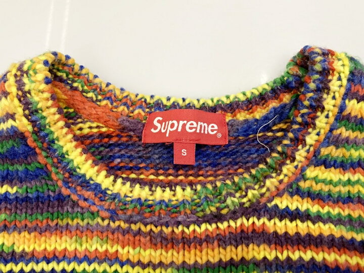 楽天市場】【中古】シュプリーム SUPREME Static Sweater スタティック  