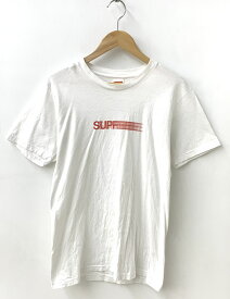 【中古】シュプリーム SUPREME モーションロゴ Motion Logo Tee クルーネック Tシャツ ロゴ ホワイト Mサイズ 201MT-1454