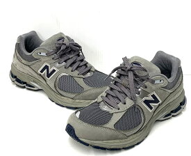 【中古】ニューバランス new balance ダッドスニーカー NB ML2002RA メンズ靴 スニーカー ロゴ カーキ 201-shoes355