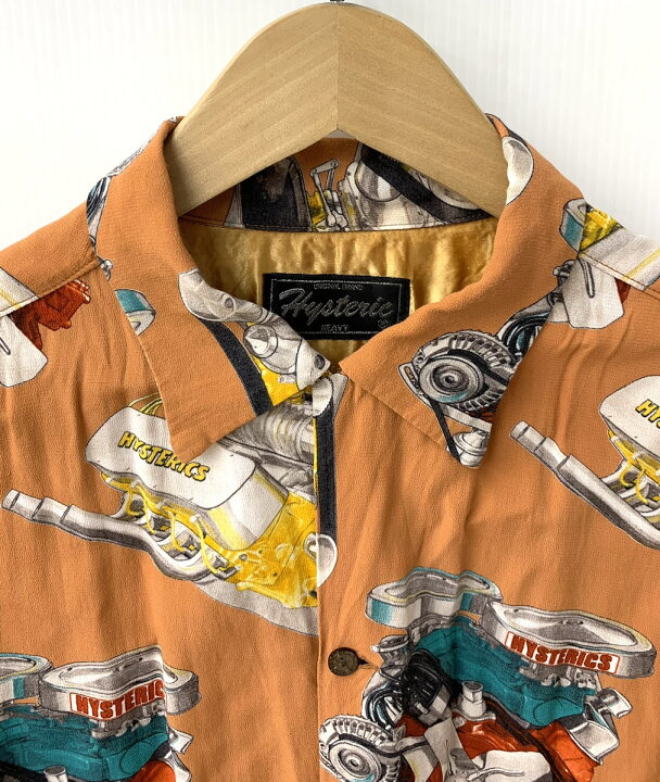 楽天市場】【中古】ヒステリックグラマー HYSTERIC GLAMOUR 柄シャツ 