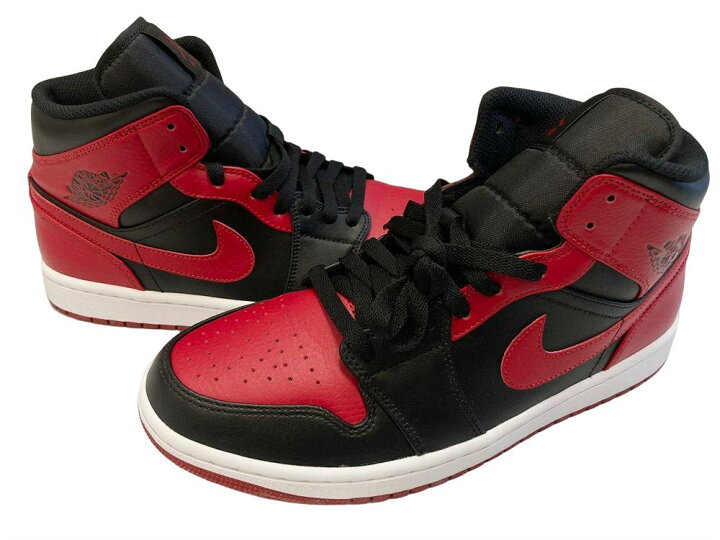 楽天市場】【中古】ジョーダン JORDAN NIKE AIR JORDAN 1 MID BLACK  