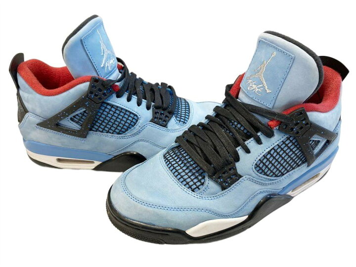 楽天市場】【中古】ジョーダン JORDAN NIKE AIR JORDAN 4 RETRO TRAVIS 