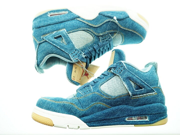 楽天市場】【中古】ナイキ NIKE AIR JORDAN 4 RETRO LEVIS NRG LEVIS 