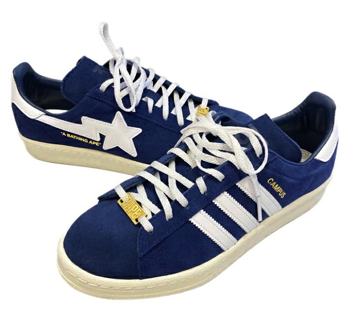 楽天市場】【中古】アディダス adidas ×ア ベイシング エイプ CAMPUS 