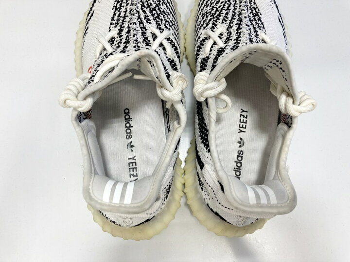 楽天市場】【中古】アディダス adidas YEEZY BOOST 350 V2 ZEBRA WHITE 
