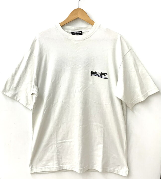 楽天市場】【中古】バレンシアガ BALENCIAGA キャンペーンロゴ Tシャツ 
