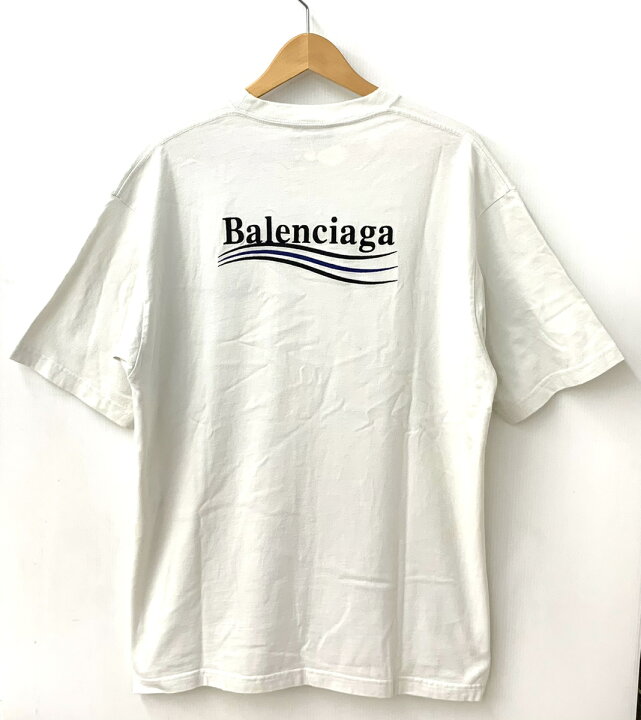 お値下げ大歓迎！】バレンシアガ キャンペーンロゴTシャツ 