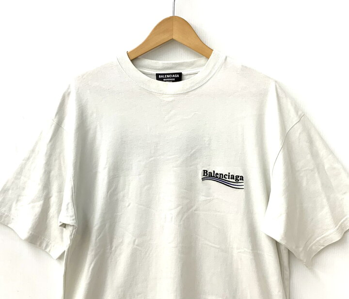 楽天市場】【中古】バレンシアガ BALENCIAGA キャンペーンロゴ Tシャツ  