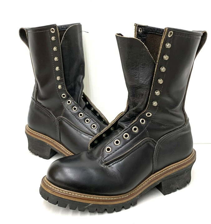 楽天市場】【中古】レッドウィング RED WING PT91 ロガーブーツ vibram 