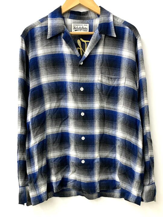 楽天市場】【中古】ワコマリア WACKO MARIA オンブレチェックシャツ 