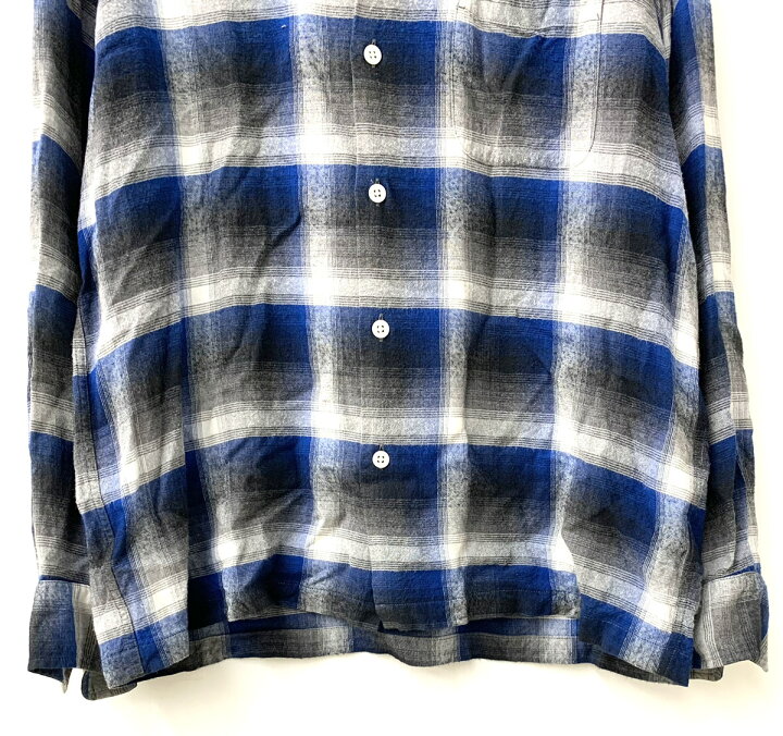 楽天市場】【中古】ワコマリア WACKO MARIA オンブレチェックシャツ 