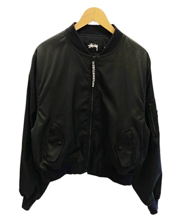 楽天市場】【中古】ステューシー STUSSY MA-1 サイドライン ロゴテープ 